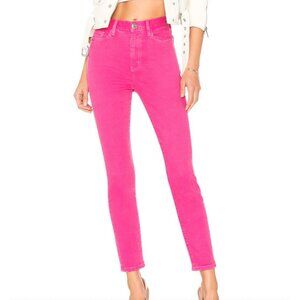 CURRENT/ELLIOTT the ultra high rise skinny in fandango pink 24